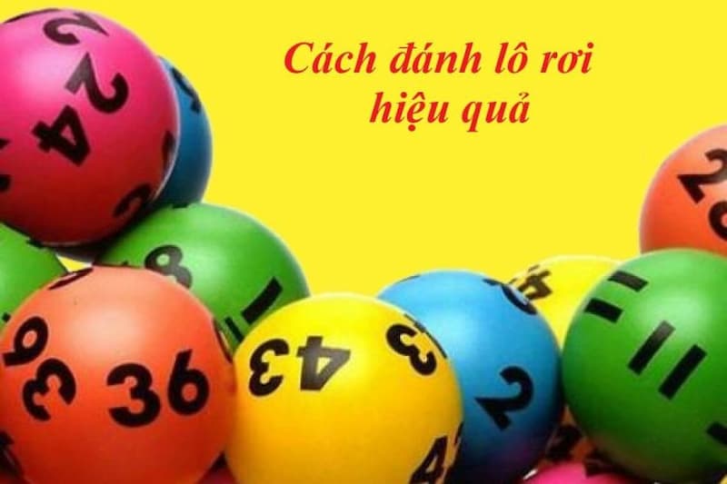 cách đánh lô rơi từ đề