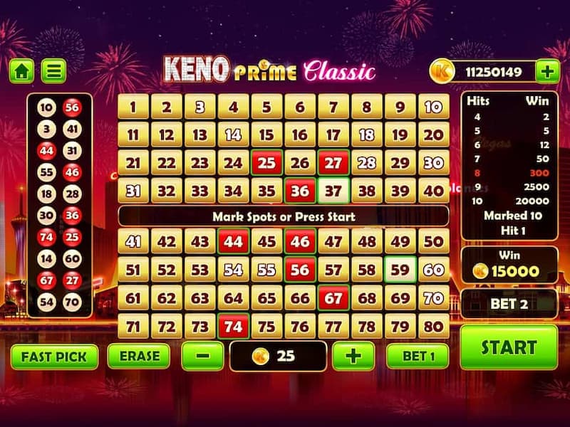 kinh nghiệm chơi keno